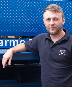 Karl | Armo UK | Meet The Team | Dock Leveller | Lifting Tables | Scissor Lifts | Dock Shelters
