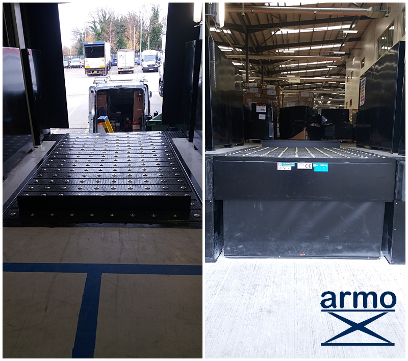 Bespoke Goods Lift manufactured and installed at Feltham site