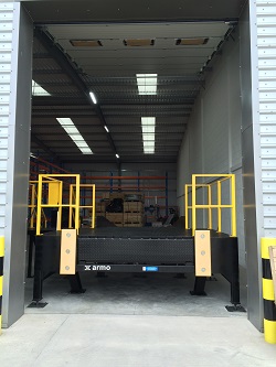 New Modular Dock & Loading Ramp for client in Bentley Bridge, Wednesfield