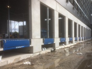 Another fantastic job completed! 7 Loading Bays installed in new development in Nottinghamshire