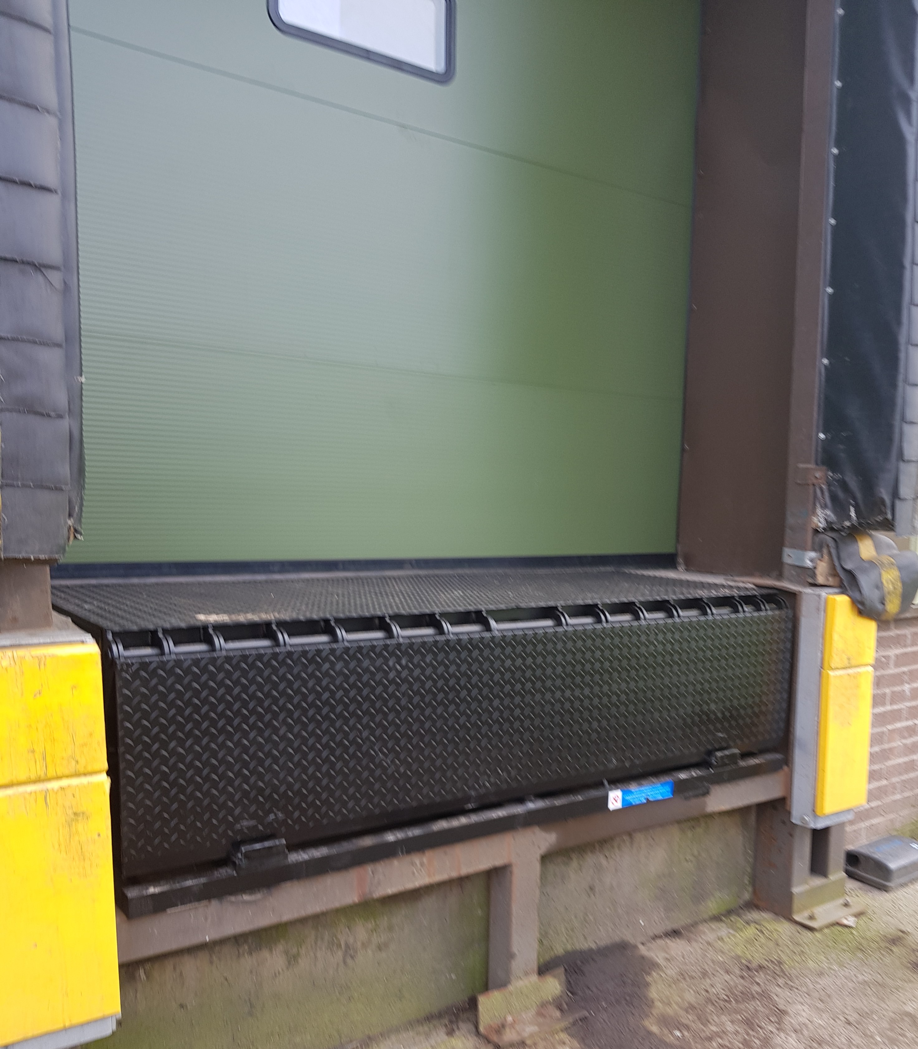 Two Loading bays upgraded in Bristol for Leading Food Company