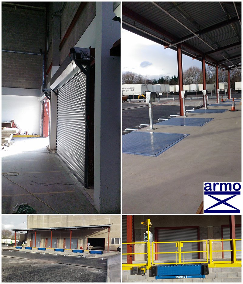 Armo Model ARSL Swing Lip Dock Levellers